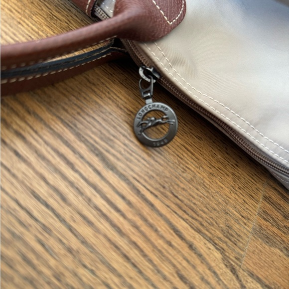 Longchamp Le Pliage Tote Bag Purse Original Tan - Picture 3 of 9